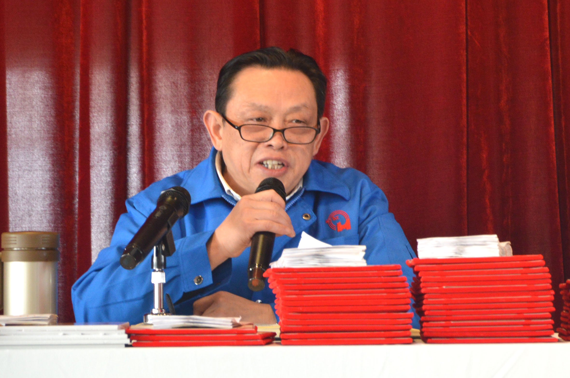 成都米兰（中国）集团召开2014年度工作总结及表彰大会，刘荣富董事长讲话