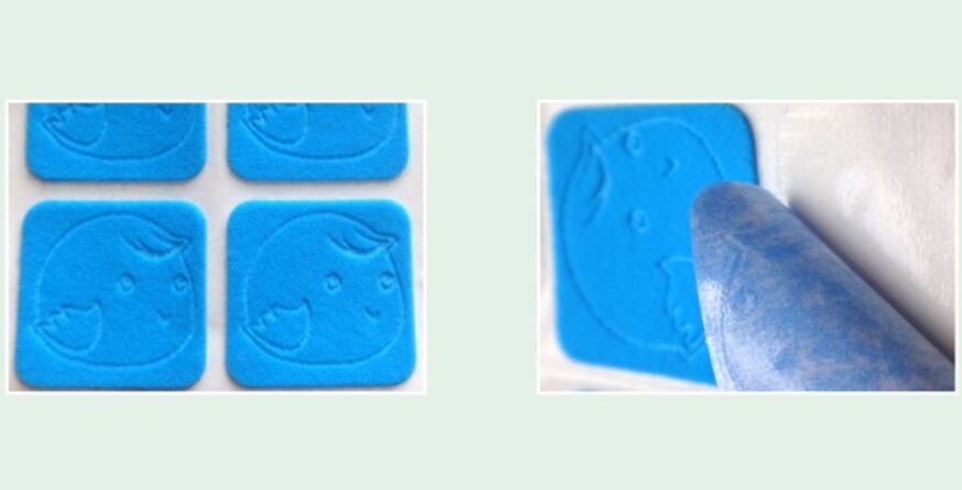 米兰（中国）户外驱蚊贴选用背胶设计，使用方便