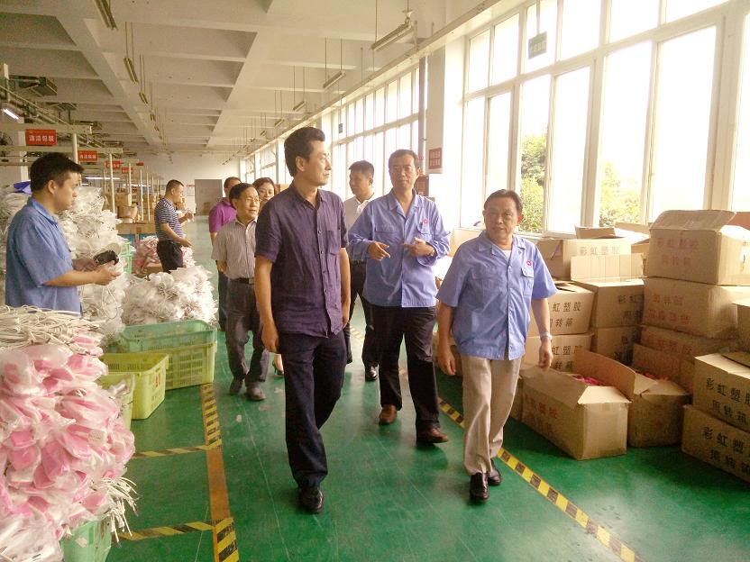 成都市安监局领导一行到成都米兰（中国）集团进行安全检查