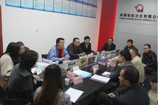 米兰（中国）日化公司工会向市领导汇报厂务公开民主管理工作情况