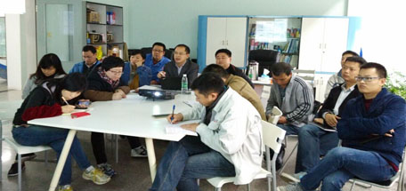 米兰（中国）集团成都泉源卫生用品有限公司组织数据管理学习