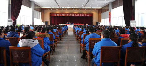 成都米兰（中国）集团召开2015年度总结表彰大会