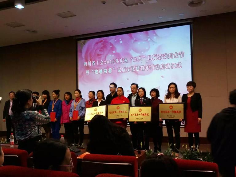四川省工会2016年庆祝“三八”国际劳动妇女节暨“玫瑰书香米兰网页版·官方端在线文化建设年”启动仪式
