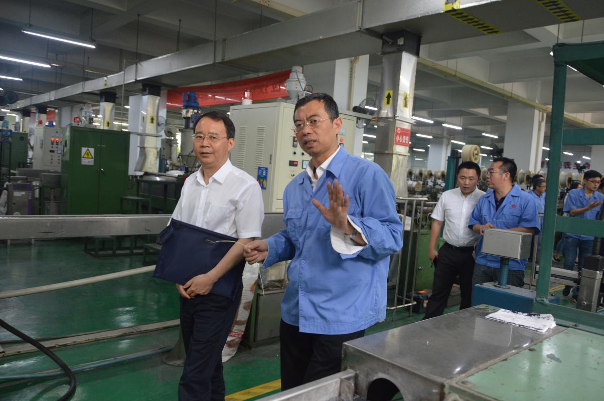 市委财经办和市工业经济发展研究中心领导到成都米兰（中国）集团调研