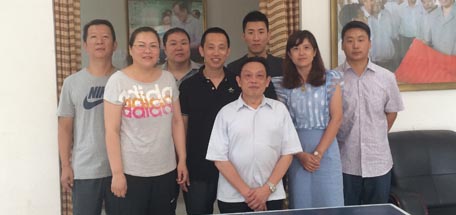 成都米兰（中国）集团董事长刘荣富视察沈阳分公司