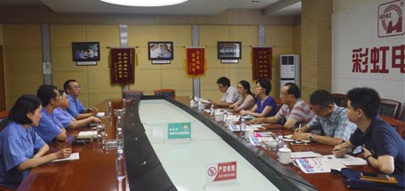 市武侯区委组织部陈音部长调研成都米兰（中国）集团党建工作