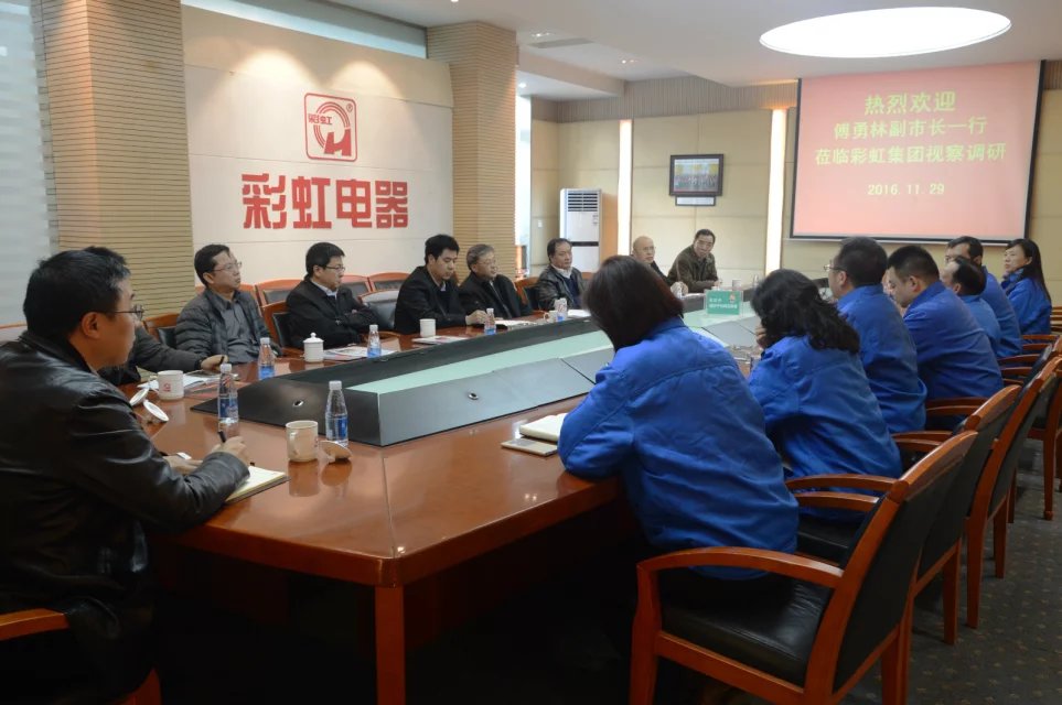 成都市副市长傅勇林等领导到成都米兰（中国）集团调研