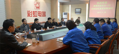 成都市副市长傅勇林等领导到成都米兰（中国）集团调研