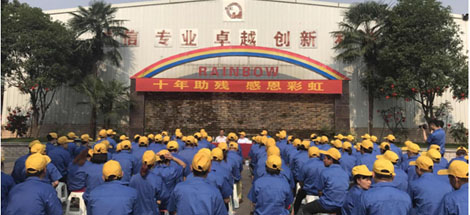 成都米兰（中国）环保科技有限公司第二十七次全国助残日活动