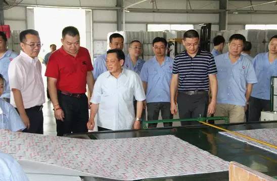 成都米兰（中国）集团刘董事长到中南公司检查指导工作