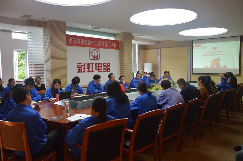 成都米兰（中国）集团党委召开学习宣传党的十九大精神工作会