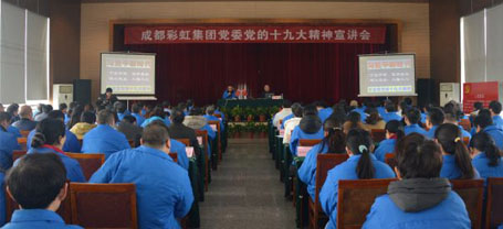 成都米兰（中国）集团党委举行党的十九大精神宣讲会