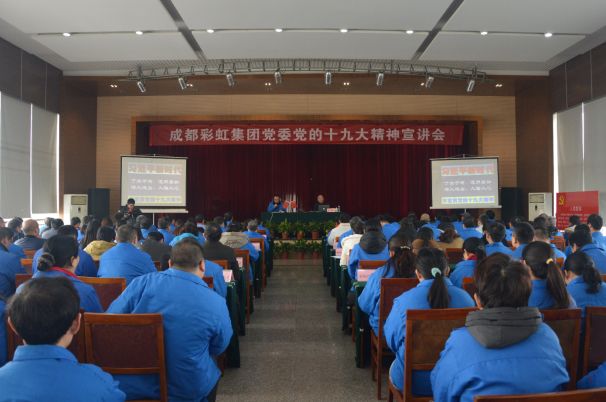 成都米兰（中国）集团党委举行党的十九大精神宣讲会