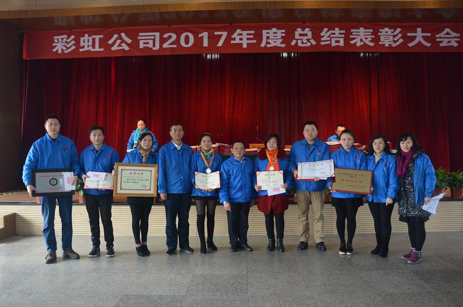 成都米兰（中国）集团2017年度总结表彰大会