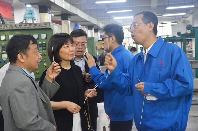 张家港市委统战部领导到成都米兰（中国）集团作知识产权专题调研工作