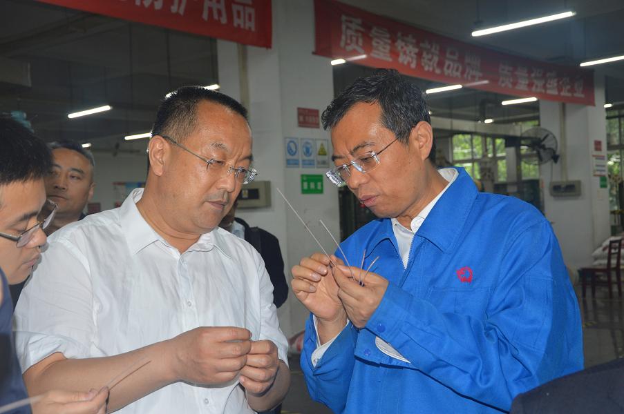 全国工商联调研组莅临成都米兰（中国）集团调研