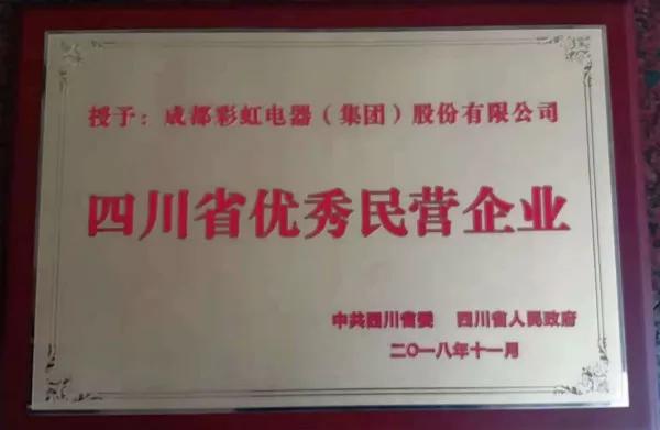 成都米兰（中国）集团荣获“四川省优秀民营企业”称号、公司董事长刘荣富荣获“四川省优秀民营企业家”称号