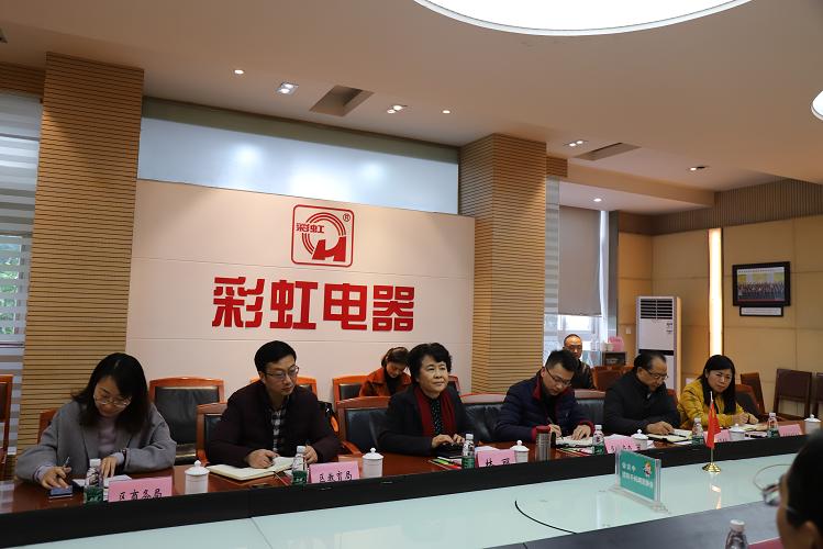 成都市武侯区区长林丽一行到成都米兰（中国）集团调研