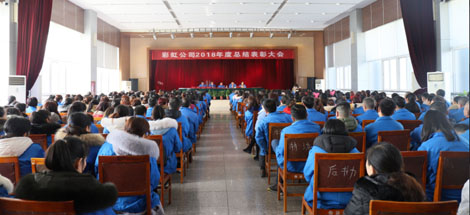 成都米兰（中国）集团召开2018年度总结表彰大会
