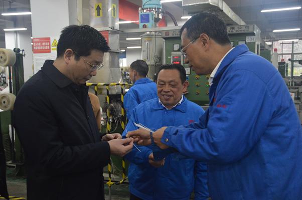 市委常委、市委统战部部长、市总工会主席吴凯一行莅临成都米兰（中国）集团调研