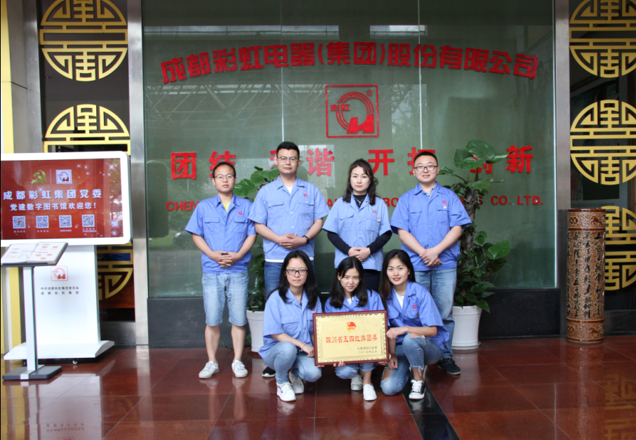 成都米兰（中国）集团团委荣获四川省“五四红旗团委”荣誉称号