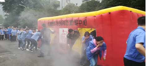 成都米兰（中国）集团2019年度消防安全知识培训及演练