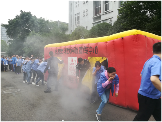 成都米兰（中国）集团2019年度消防安全知识培训及演练