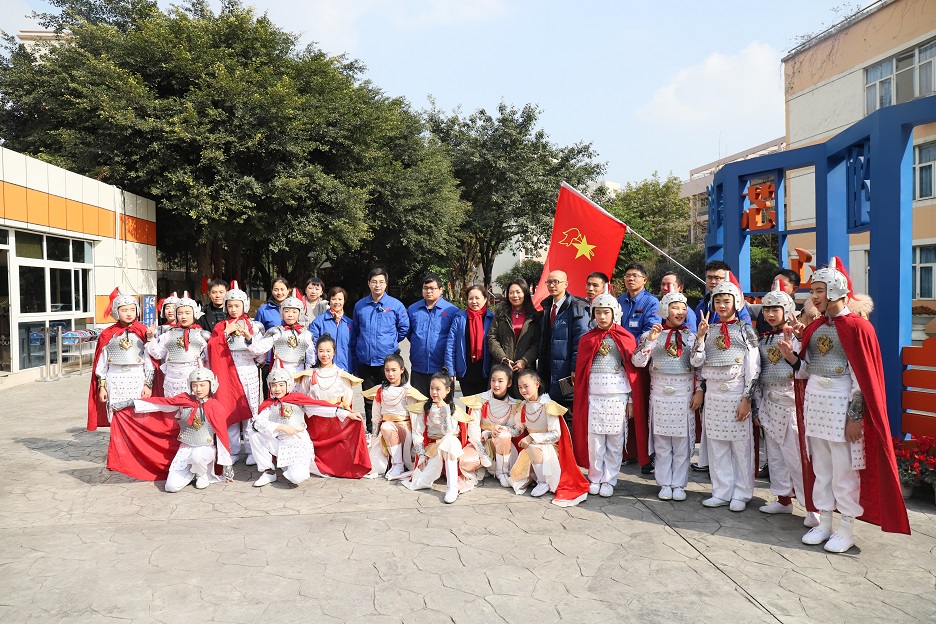 成都米兰（中国）集团行政党支部与武侯科技园小学党支部结对共建