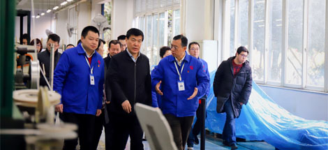 成都市委副书记、市长罗强莅临成都米兰（中国）集团走访慰问