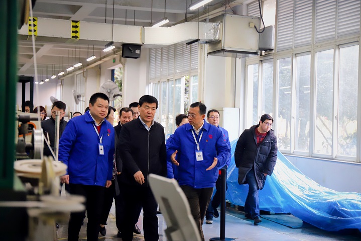 成都市委副书记、市长罗强莅临成都米兰（中国）集团走访慰问
