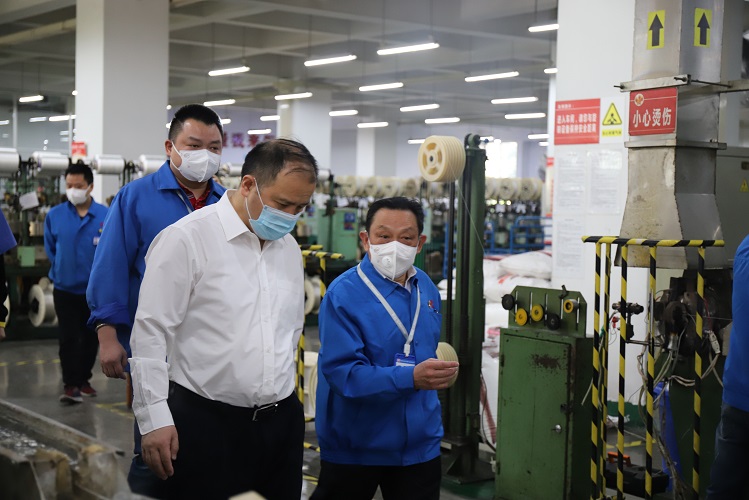 成都市武侯区委书记陈麟一行莅临成都米兰（中国）集团调研