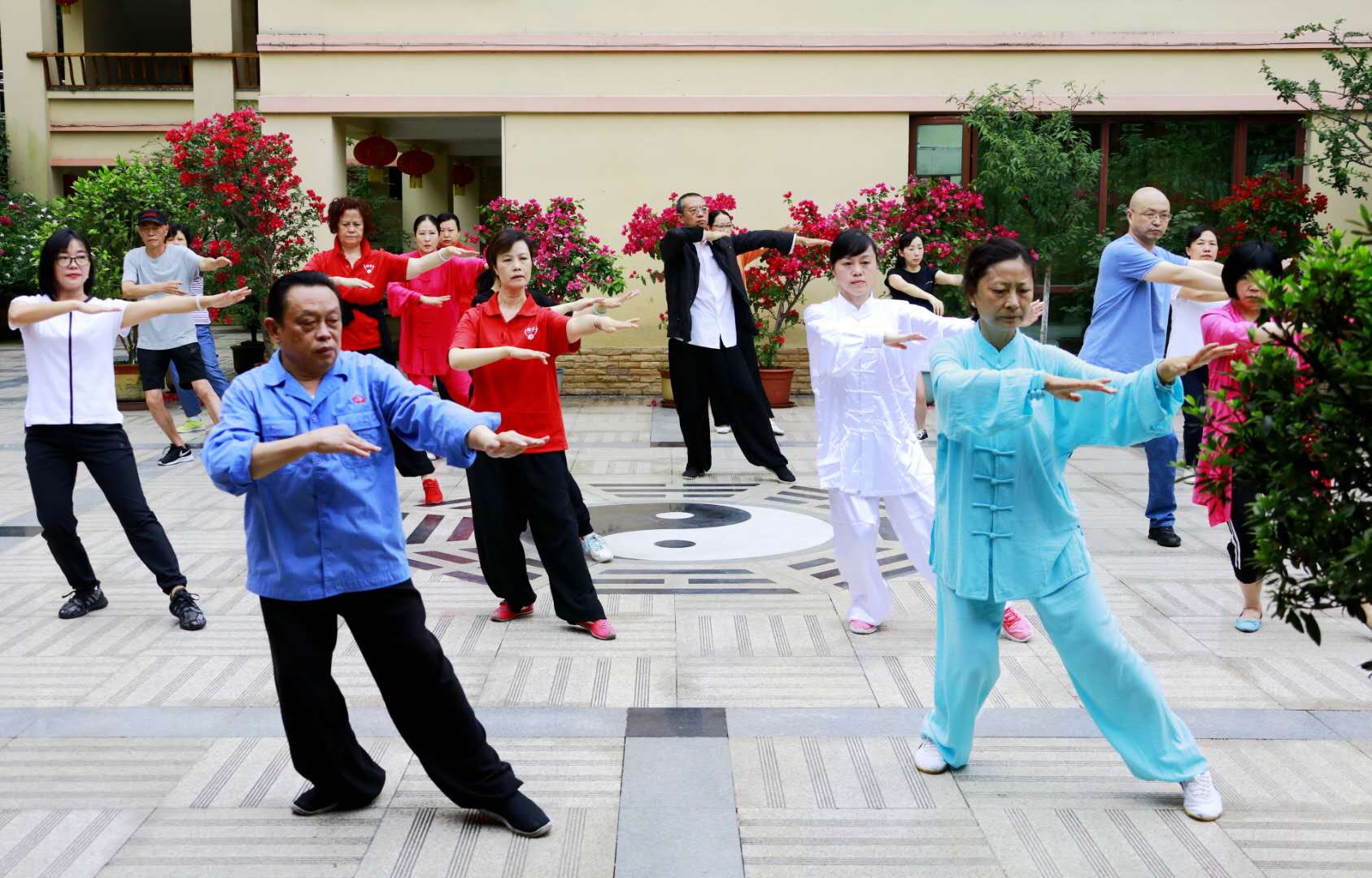 成都米兰（中国）集团太极拳协会活动