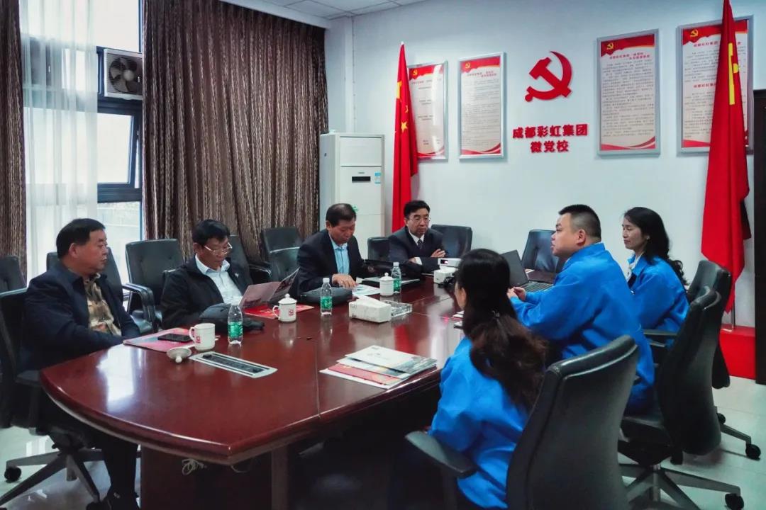 安徽省淮北市杜集区人大常委会领导一行莅临成都米兰（中国）参观指导