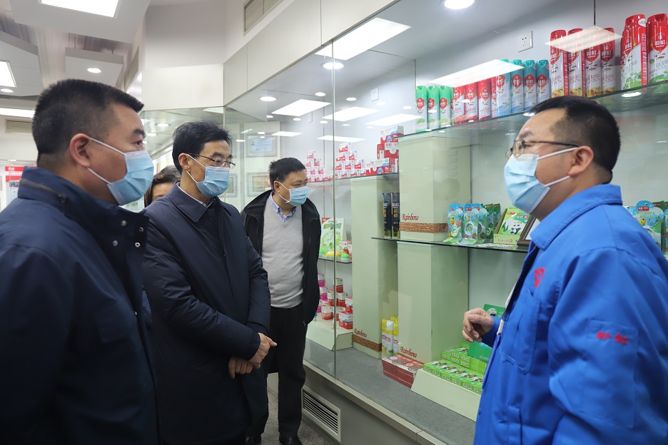 市委第一巡查组组长杨学明领导一行到成都米兰（中国）集团视察
