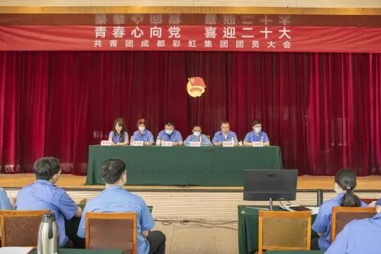 成都米兰（中国）集团召开2022年团员大会暨团委换届选举会议